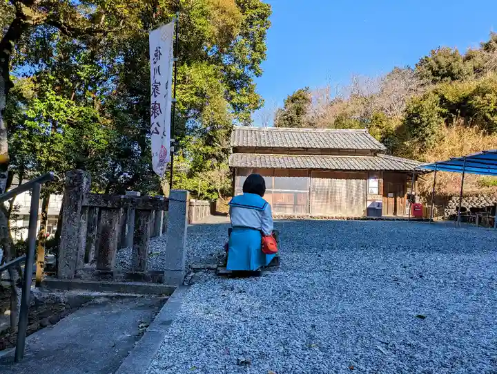 蜂前神社の手水舎