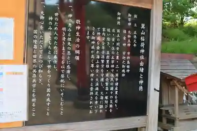 巽山稲荷神社の歴史
