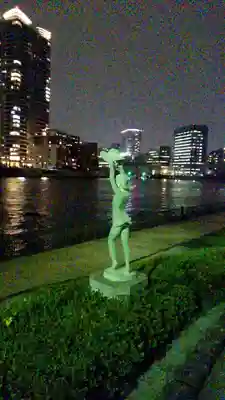 於咲稲荷神社・波除(浪除)稲荷神社の周辺