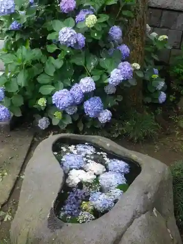 五所神社の手水舎