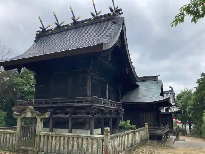 甲八幡神社の本殿・本堂