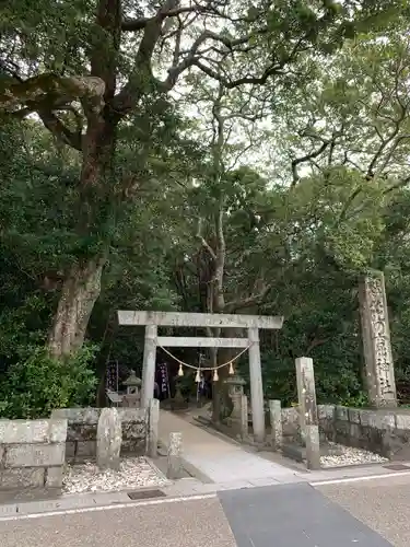 花窟神社の鳥居