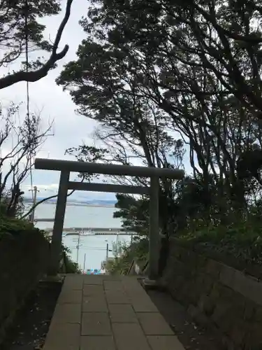 酒列磯前神社の鳥居