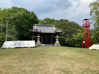 的形八幡神社の本殿・本堂