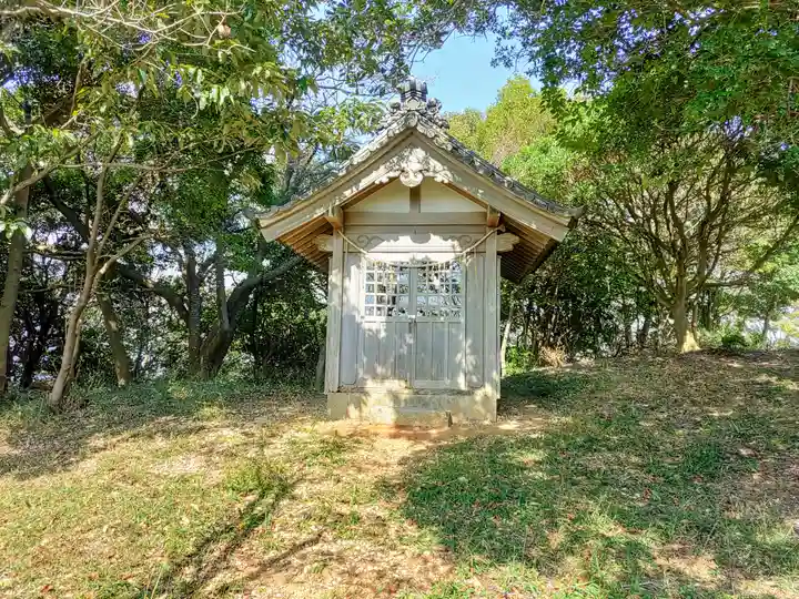 八幡社の本殿・本堂
