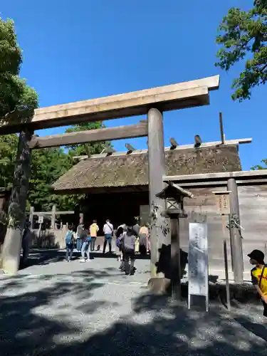 伊勢神宮外宮（豊受大神宮）の鳥居