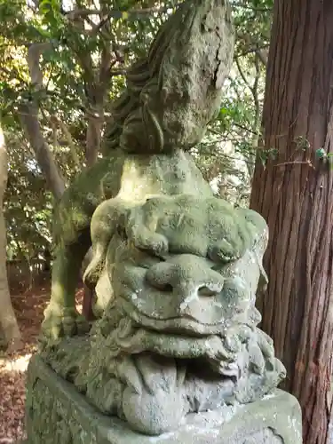 大野湊神社の狛犬