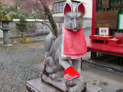 正一位稲荷神社の狛犬