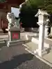加波山神社真壁拝殿の狛犬