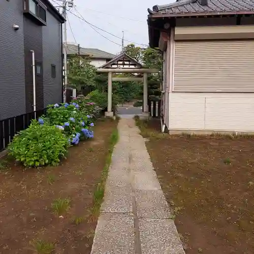 高砂天祖神社の鳥居