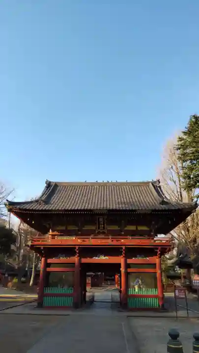 根津神社の山門・神門