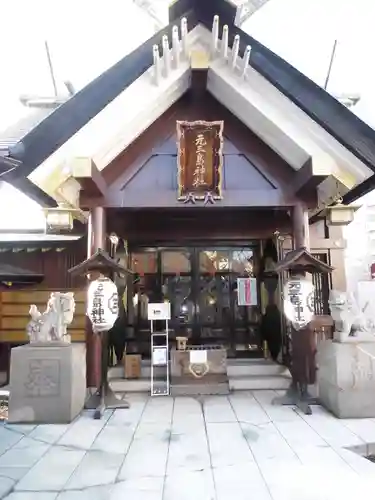 元三島神社の本殿・本堂