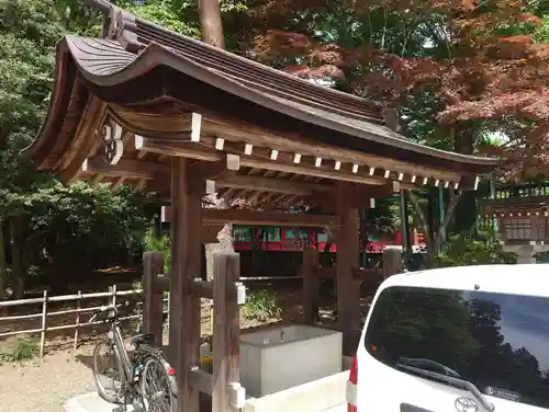 宮城縣護國神社の手水舎