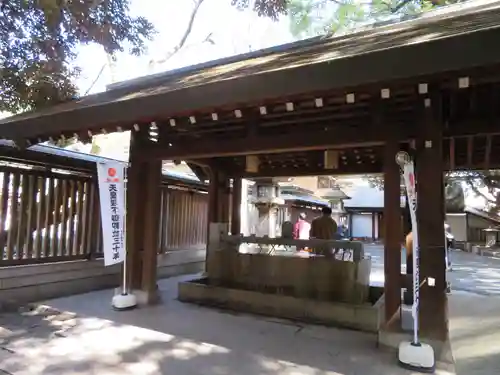 乃木神社の手水舎