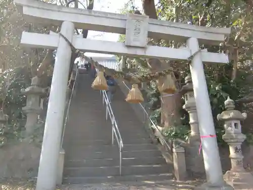 素盞嗚神社（拾石神社）の鳥居