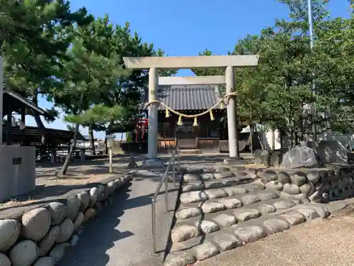 日神神社の鳥居