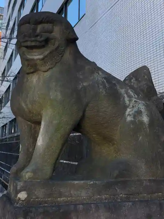 花園神社の狛犬