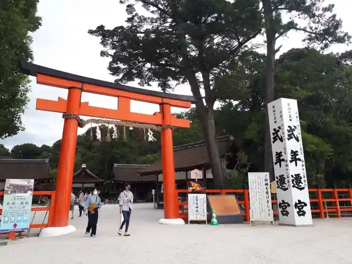賀茂別雷神社(上賀茂神社)の鳥居