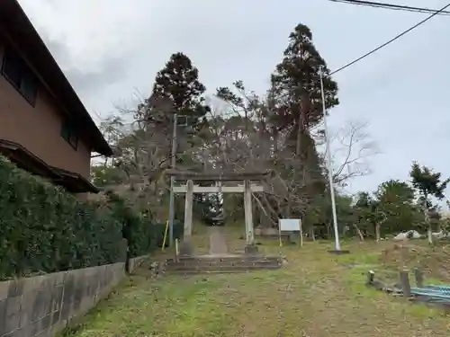 石神神社の鳥居