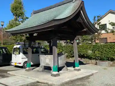 本覚寺の手水舎
