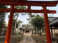 天沼八幡神社の鳥居