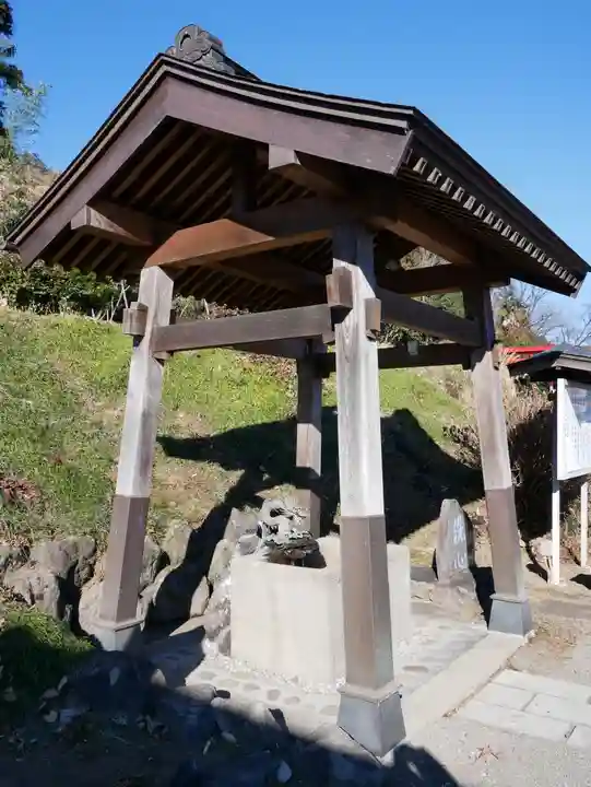 長谷寺(白岩観音)の手水舎
