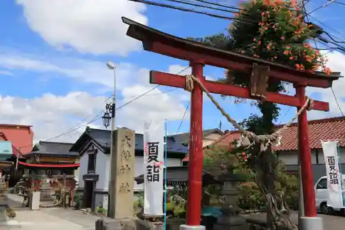 大鏑神社の鳥居