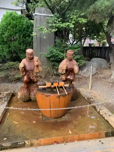 亀戸 香取神社の像