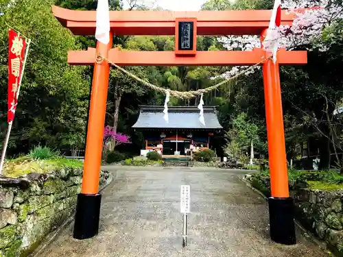 巖島神社の鳥居