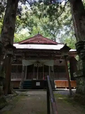 隠津島神社の本殿・本堂
