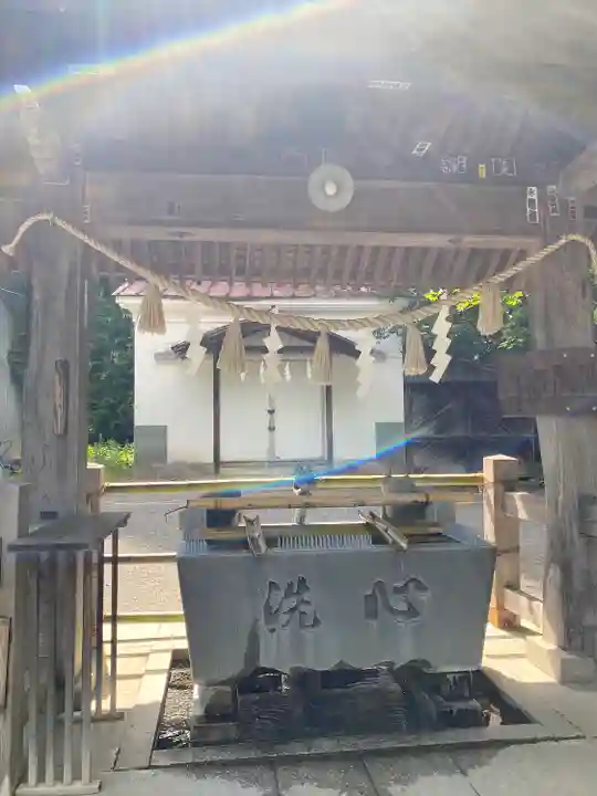冨士御室浅間神社の手水舎