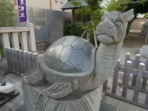 亀有香取神社の狛犬