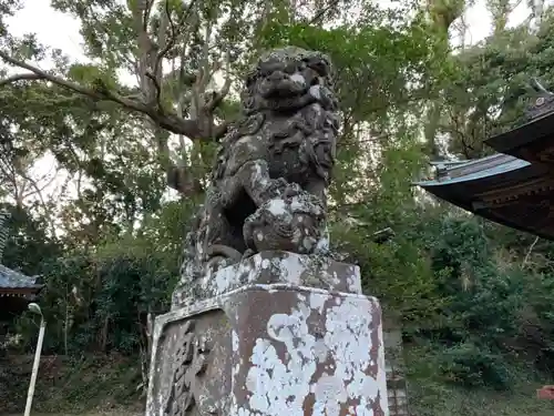 下立松原神社の狛犬