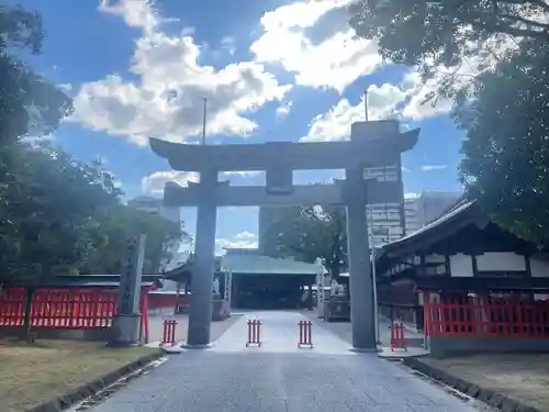 十日恵比須神社の鳥居