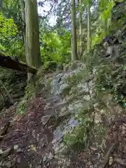 加蘇山神社 奥ノ宮の自然