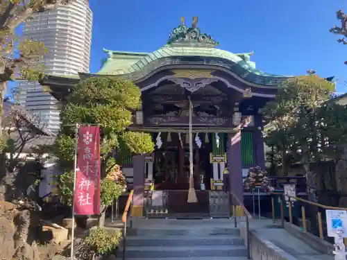 高木神社の本殿