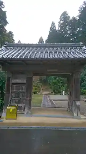 蓮華寺の山門・神門