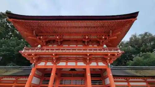 賀茂御祖神社（下鴨神社）の山門・神門