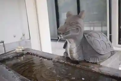 柿本神社の手水舎