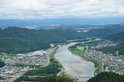 金華山御嶽神社の景色