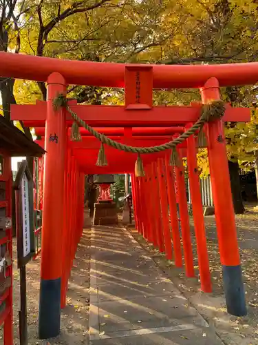 村國真墨田神社の鳥居