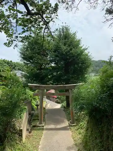 山荻神社の鳥居