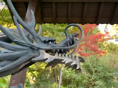 普門寺(切り絵御朱印発祥の寺)の狛犬