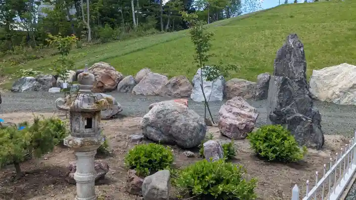 龍神社(美幌神社)の庭園