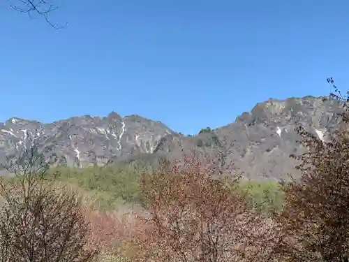 戸隠神社奥社の景色