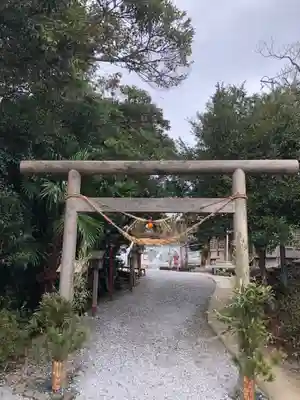 伊勢神社の鳥居