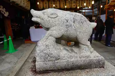 摩利支天堂 禅居庵の狛犬