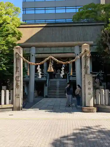 白神社の鳥居