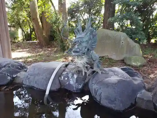 日吉神社の手水