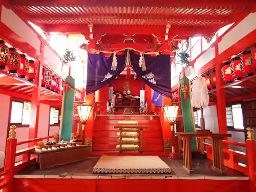 高津宮の本殿・本堂